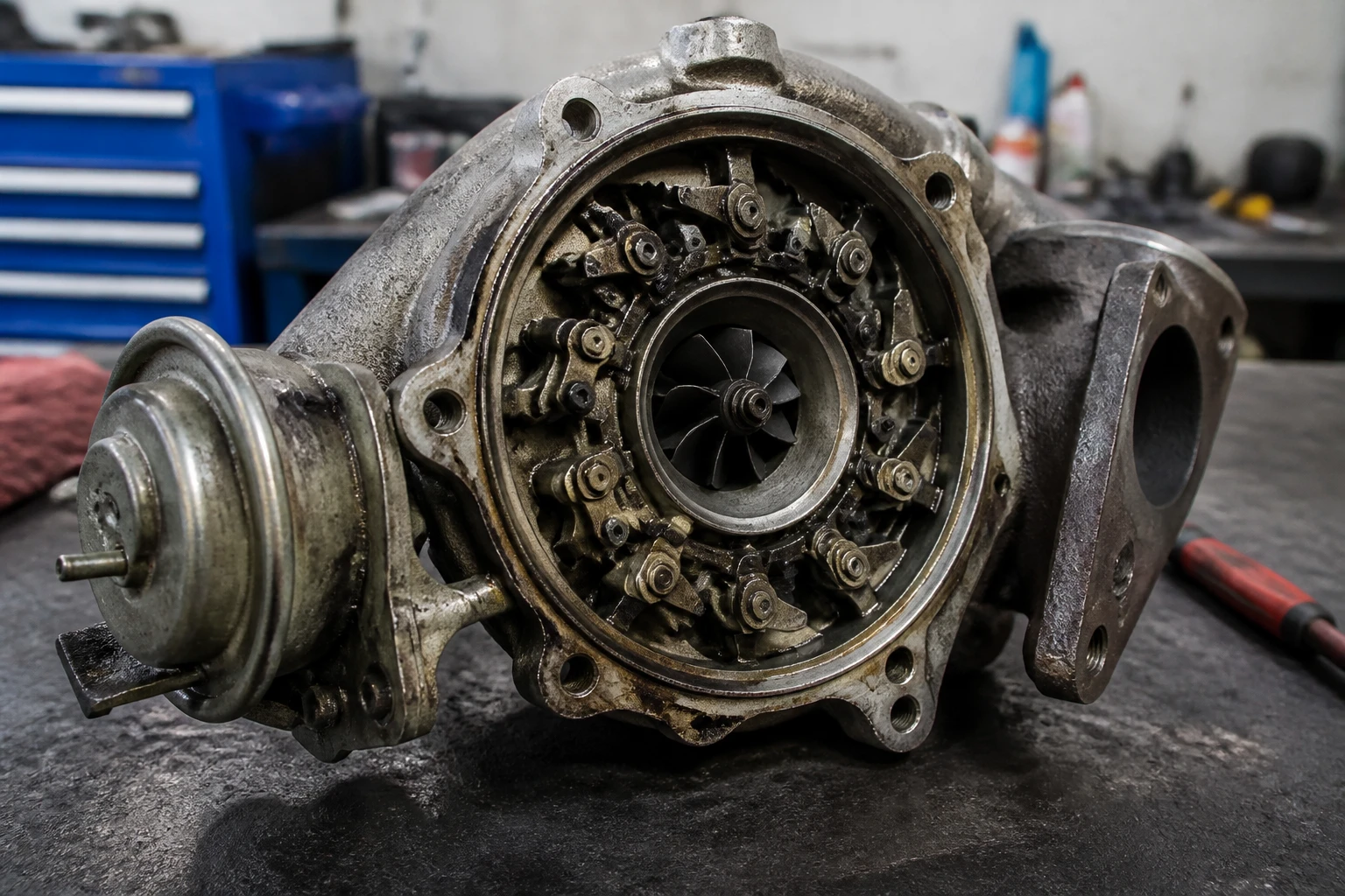 Géométrie variable turbo : fonctionnement, panne et prix